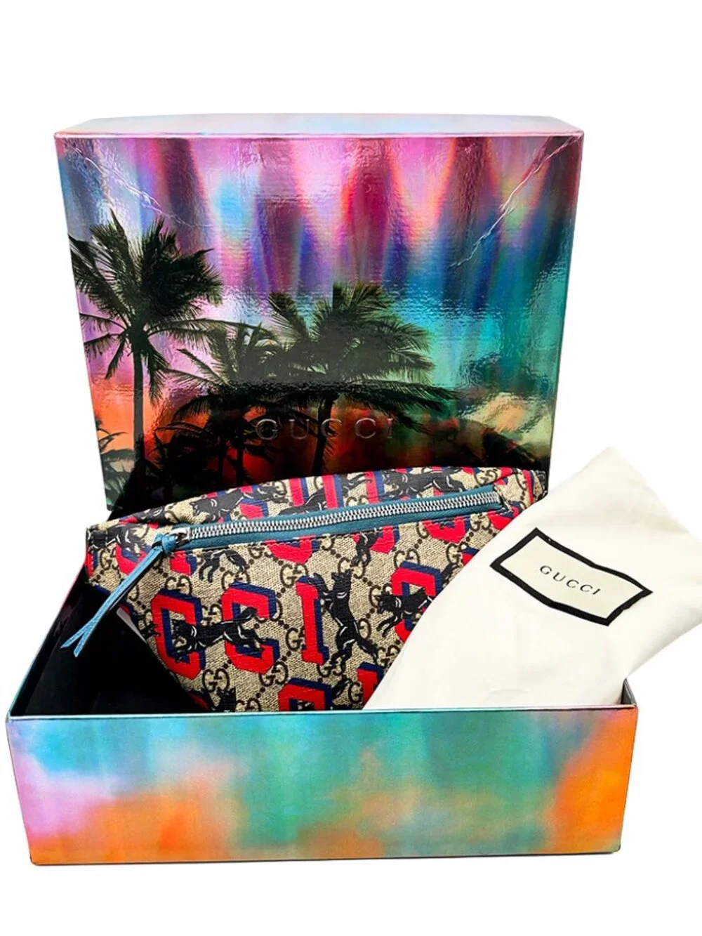 Gucci Children Elastic Belt Bag - Picture 11 of 14